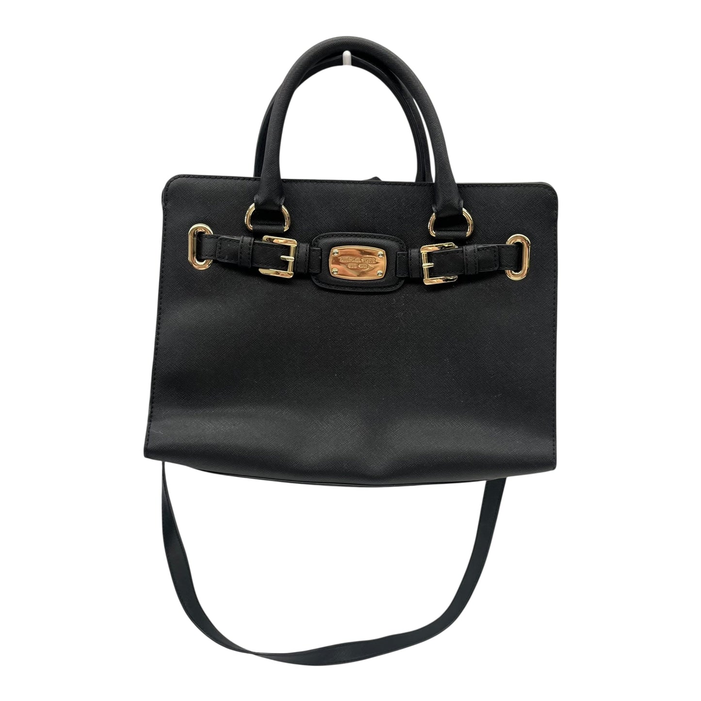 Handbag Designer By Michael Kors In Black, Size:Medium