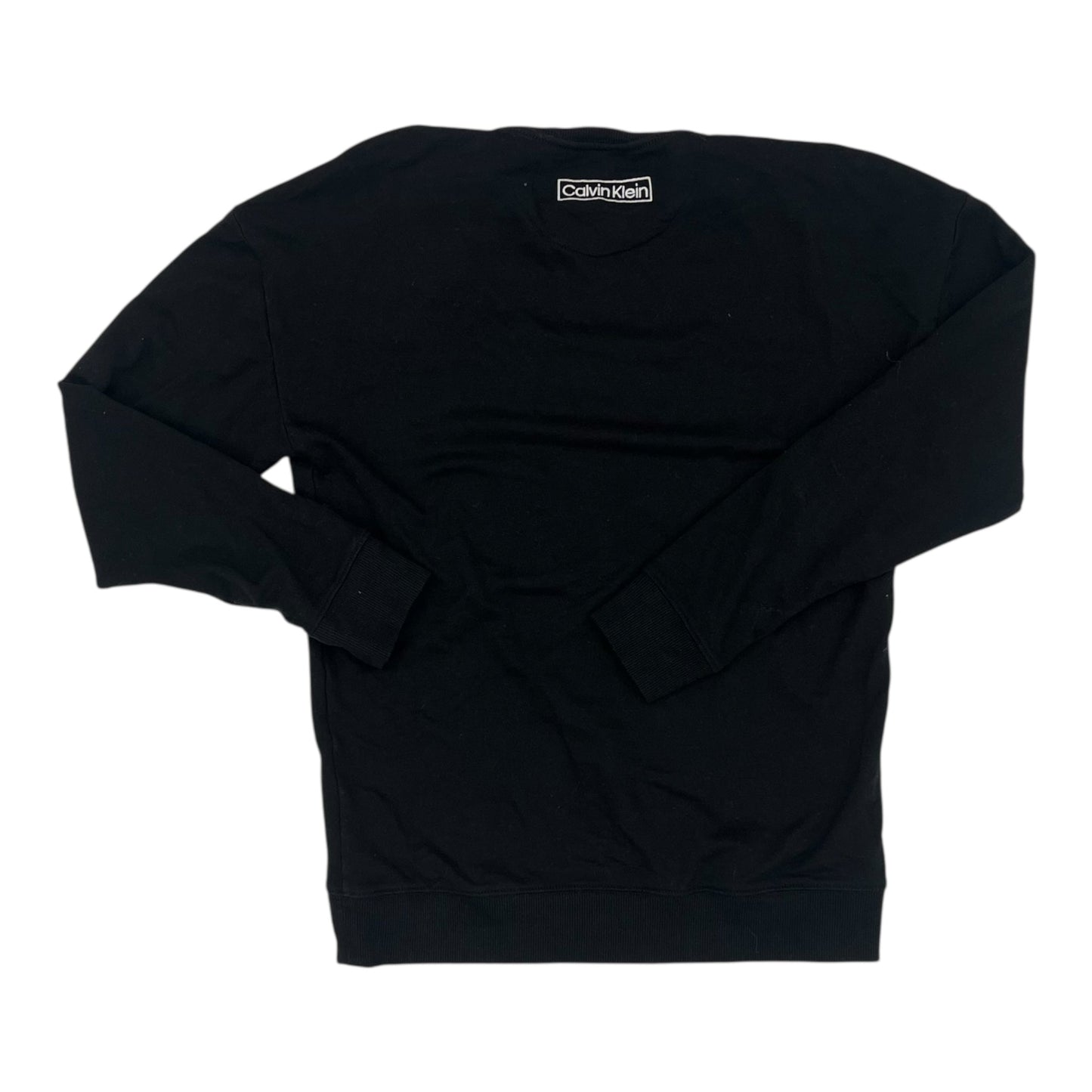Sweatshirt Crewneck By Calvin Klein In Black, Size:S