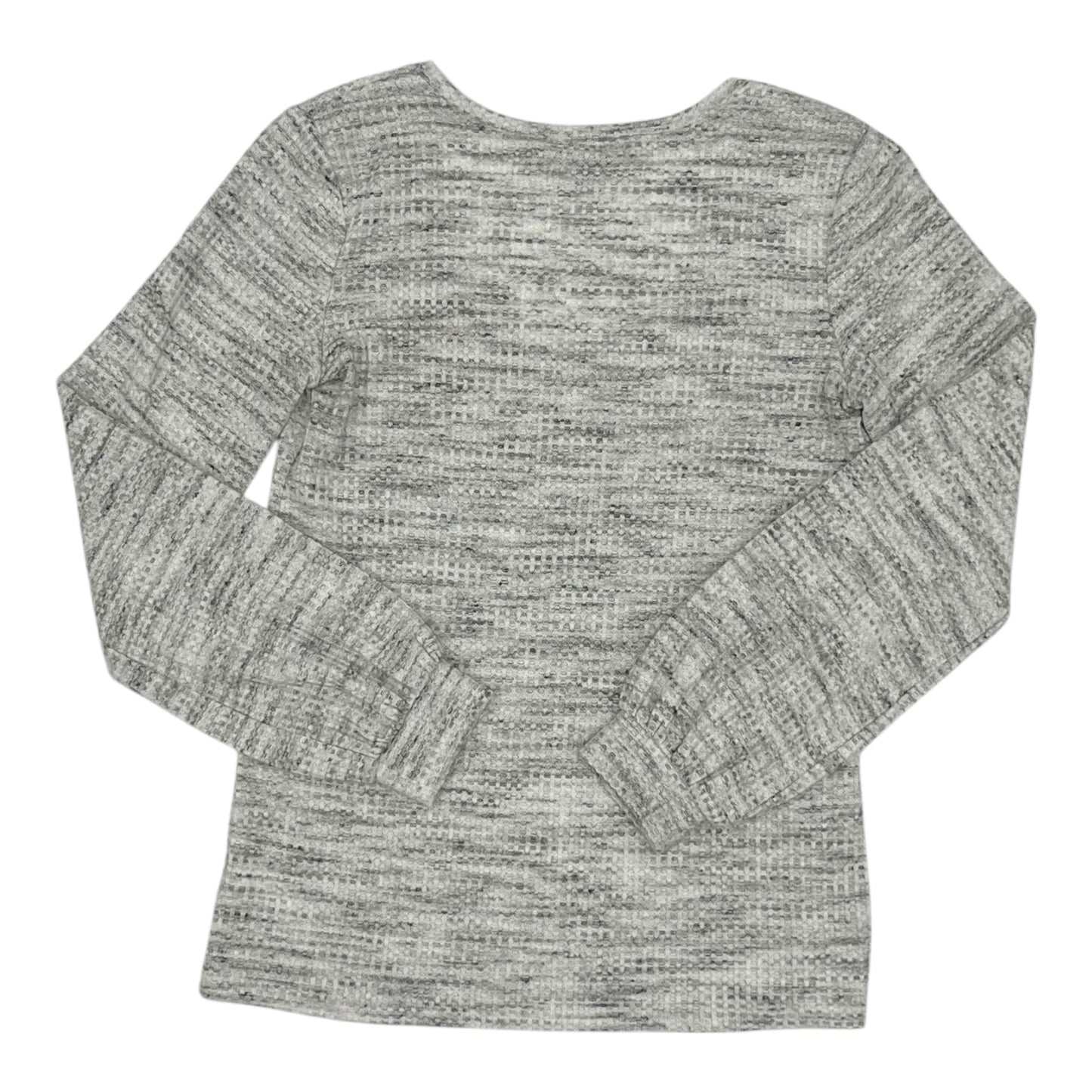 Top Ls Basic By Express In Grey & White, Size:S