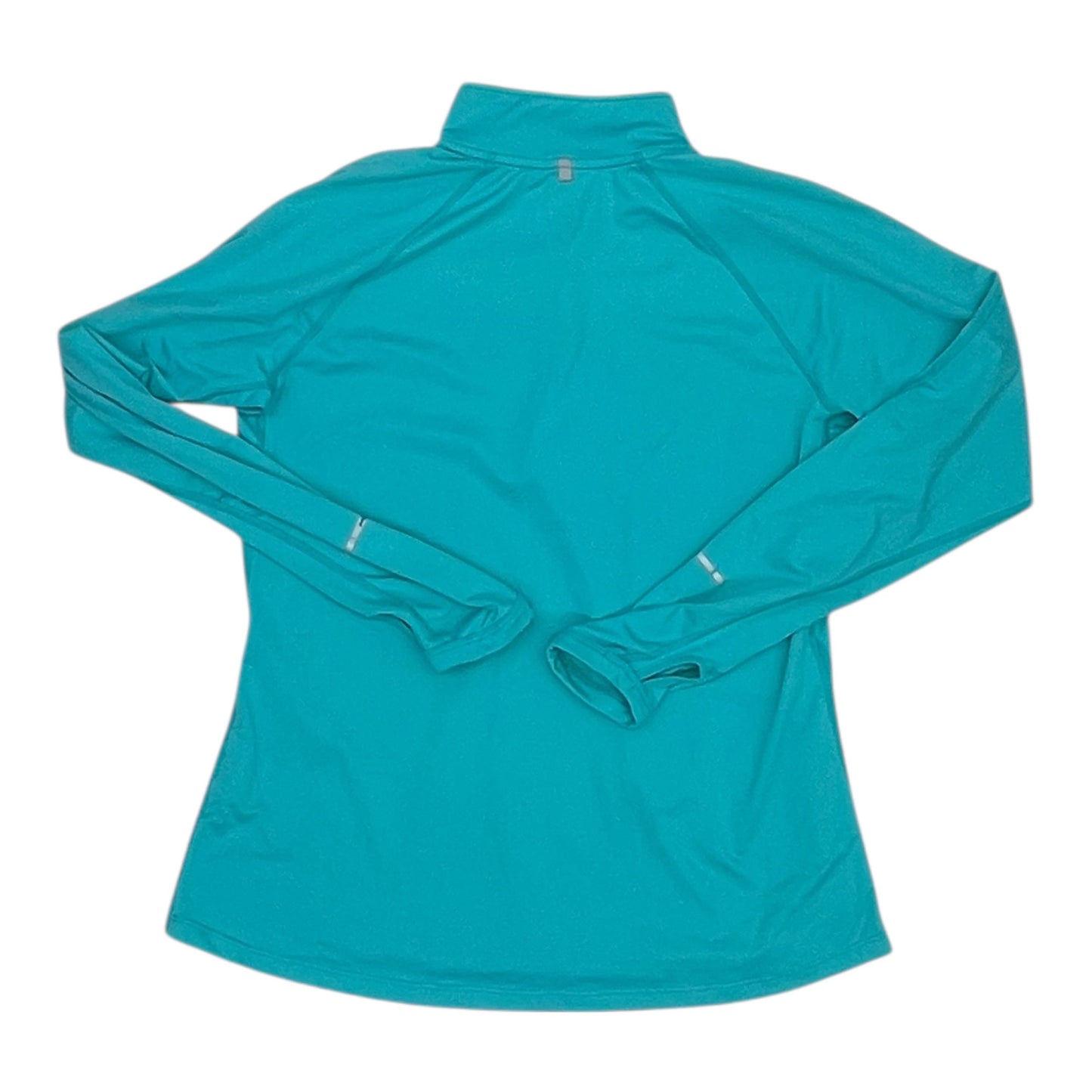 Athletic Top Ls Collar By Nike In Blue, Size:L