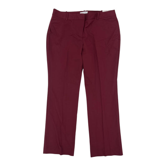 Pants Chinos & Khakis By Liz Claiborne In Maroon, Size:16