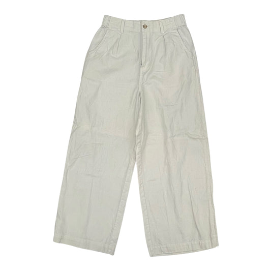 Pants Linen By Madewell In White, Size:8