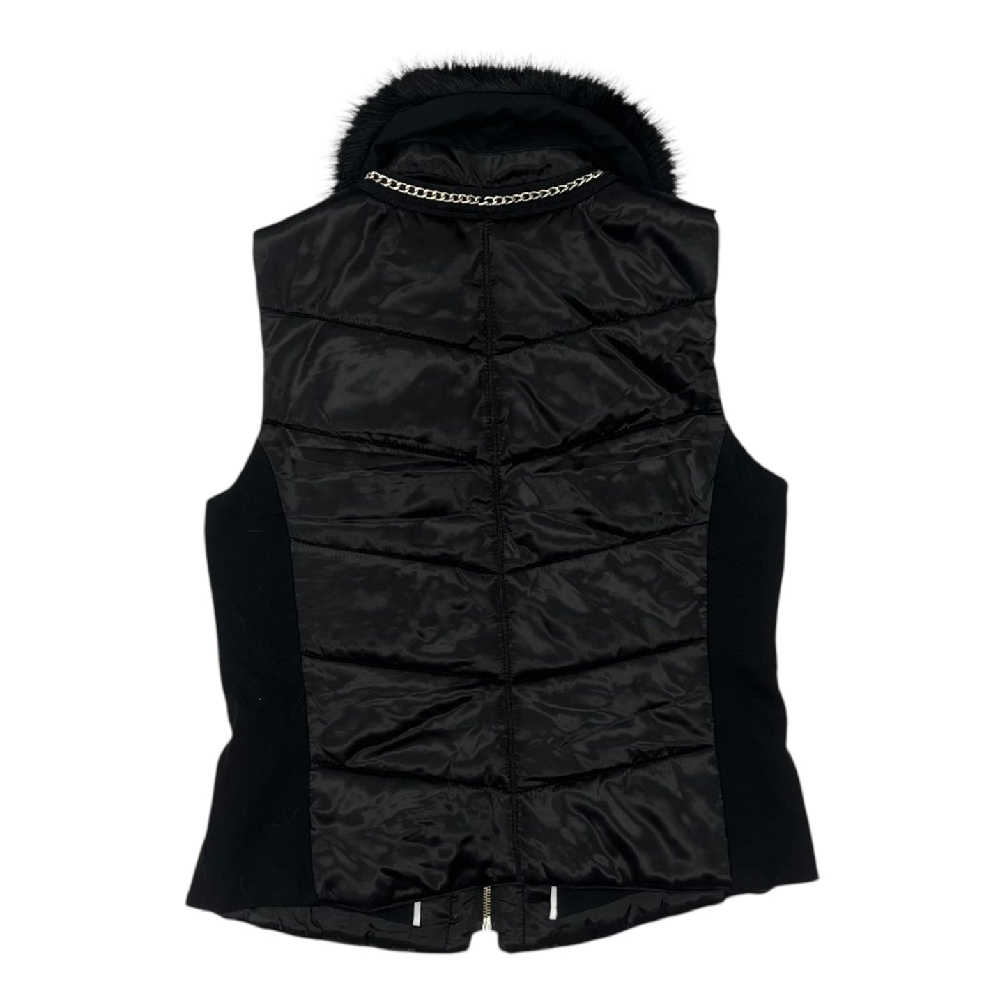 Vest Puffer & Quilted By White House Black Market In Black, Size:M