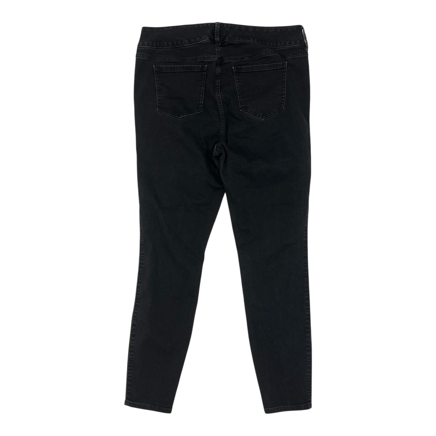 Jeans Jeggings By Torrid In Black Denim, Size:18