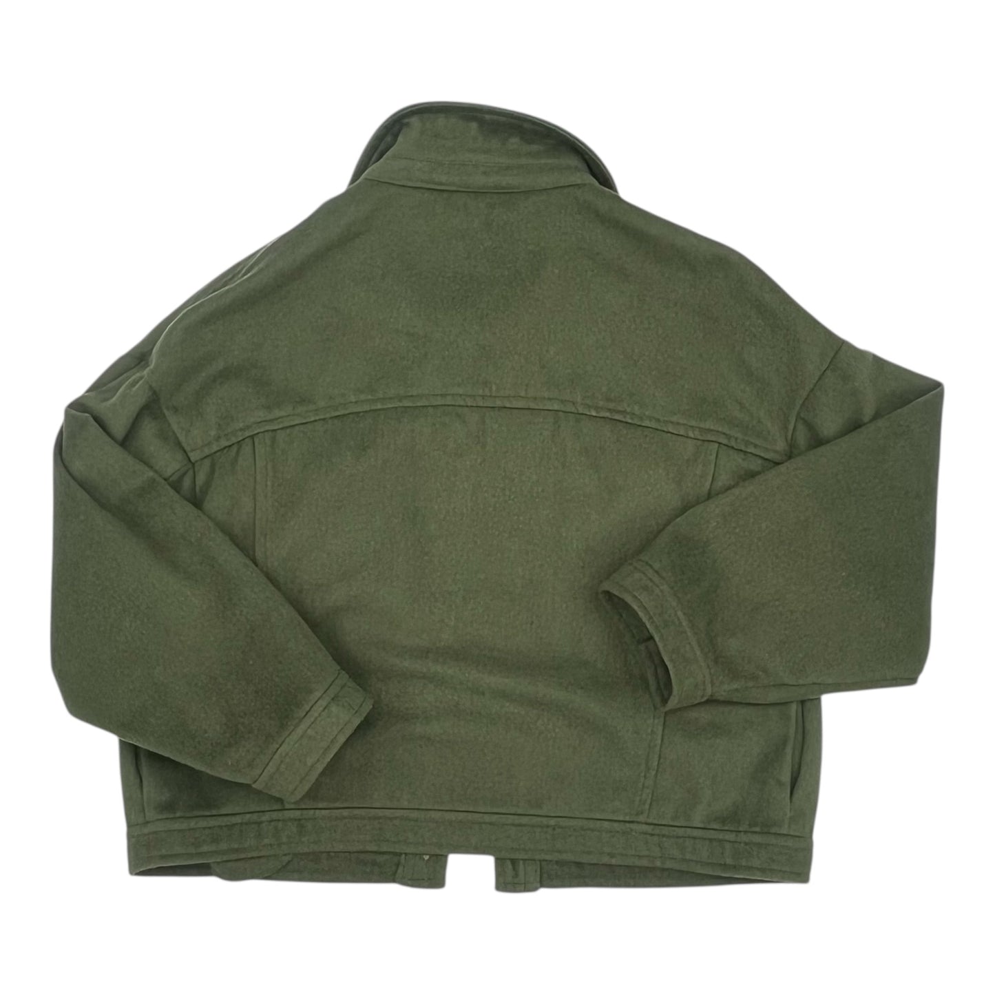 Jacket Shirt By Time And Tru In Green, Size:L