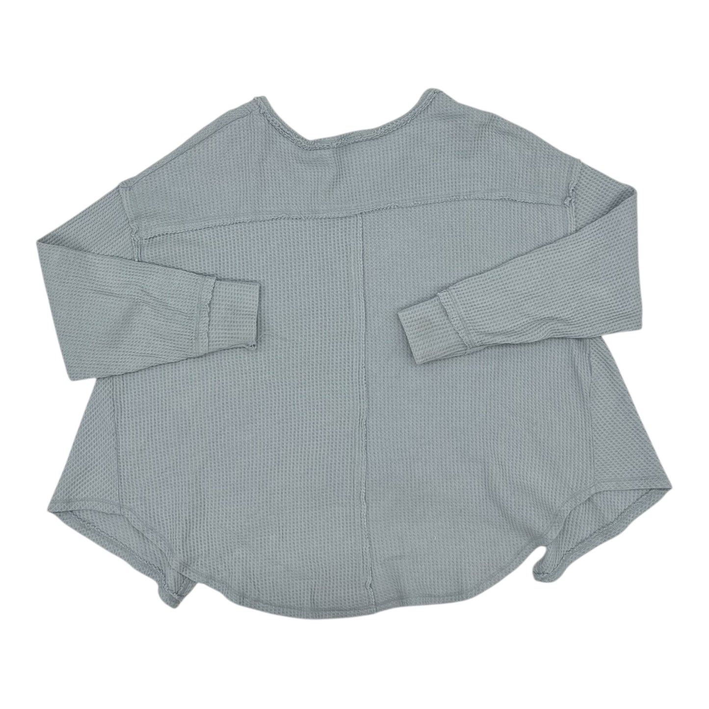 Top Ls By Pink Rose In Blue, Size:M