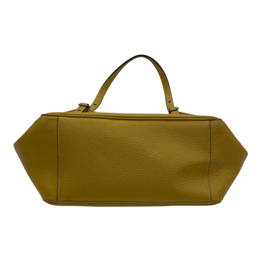 Handbag Designer By Coach In Yellow, Size:Large