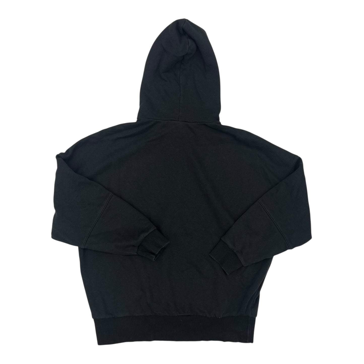 Athletic Sweatshirt Hoodie By Reebok In Black, Size:M