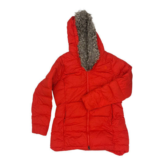 Coat Puffer & Quilted By The North Face In Orange, Size:L