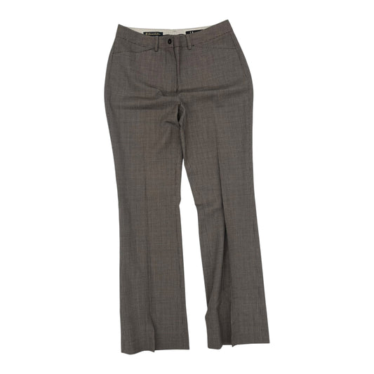 Pants Dress By Brooks Brothers In Brown, Size:6