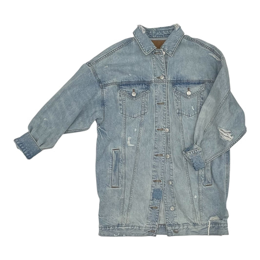 Jacket Denim By American Eagle In Blue Denim, Size:S