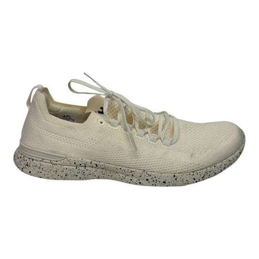 Shoes Designer By Apl In Cream, Size:10