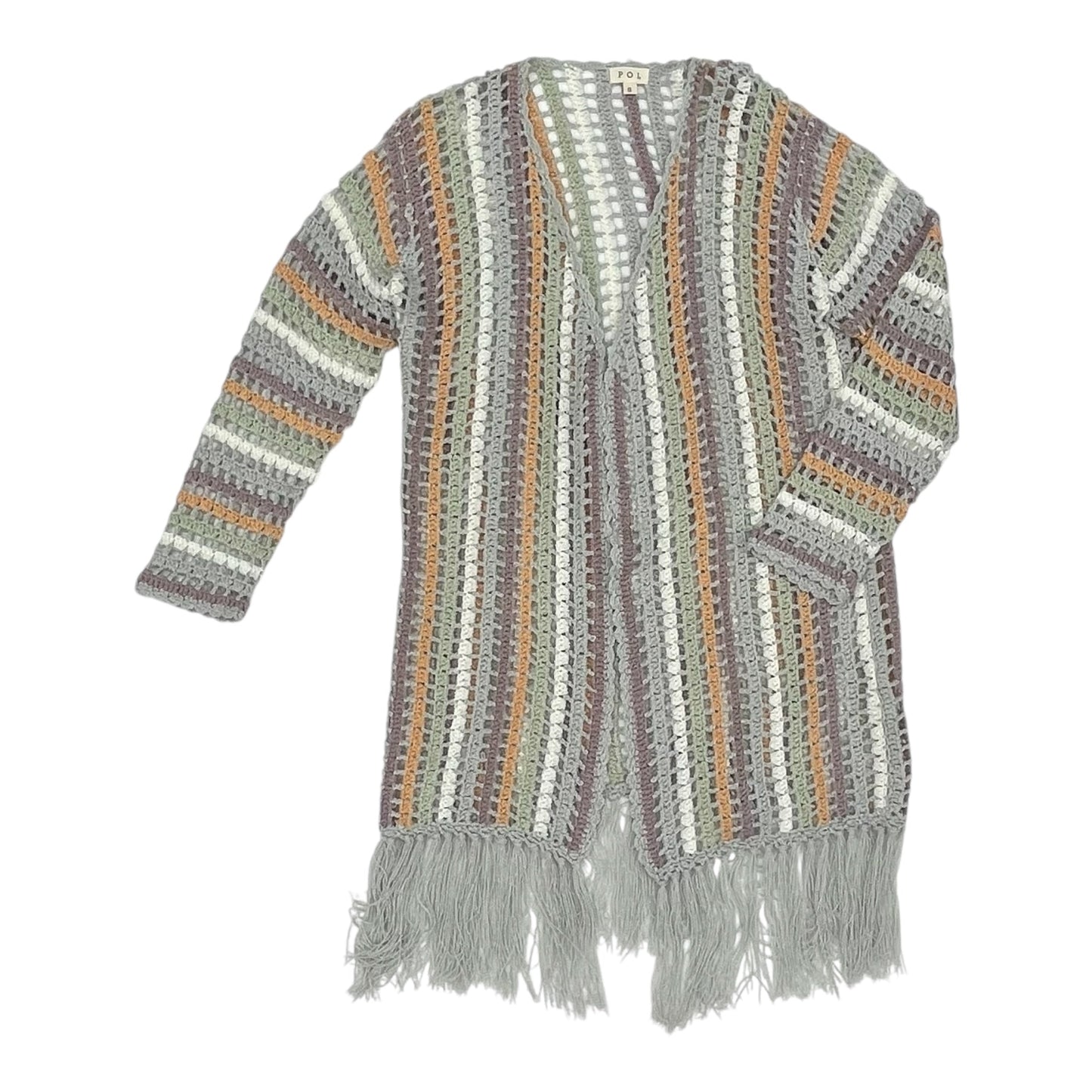 Sweater Cardigan By Pol In Multi, Size:S