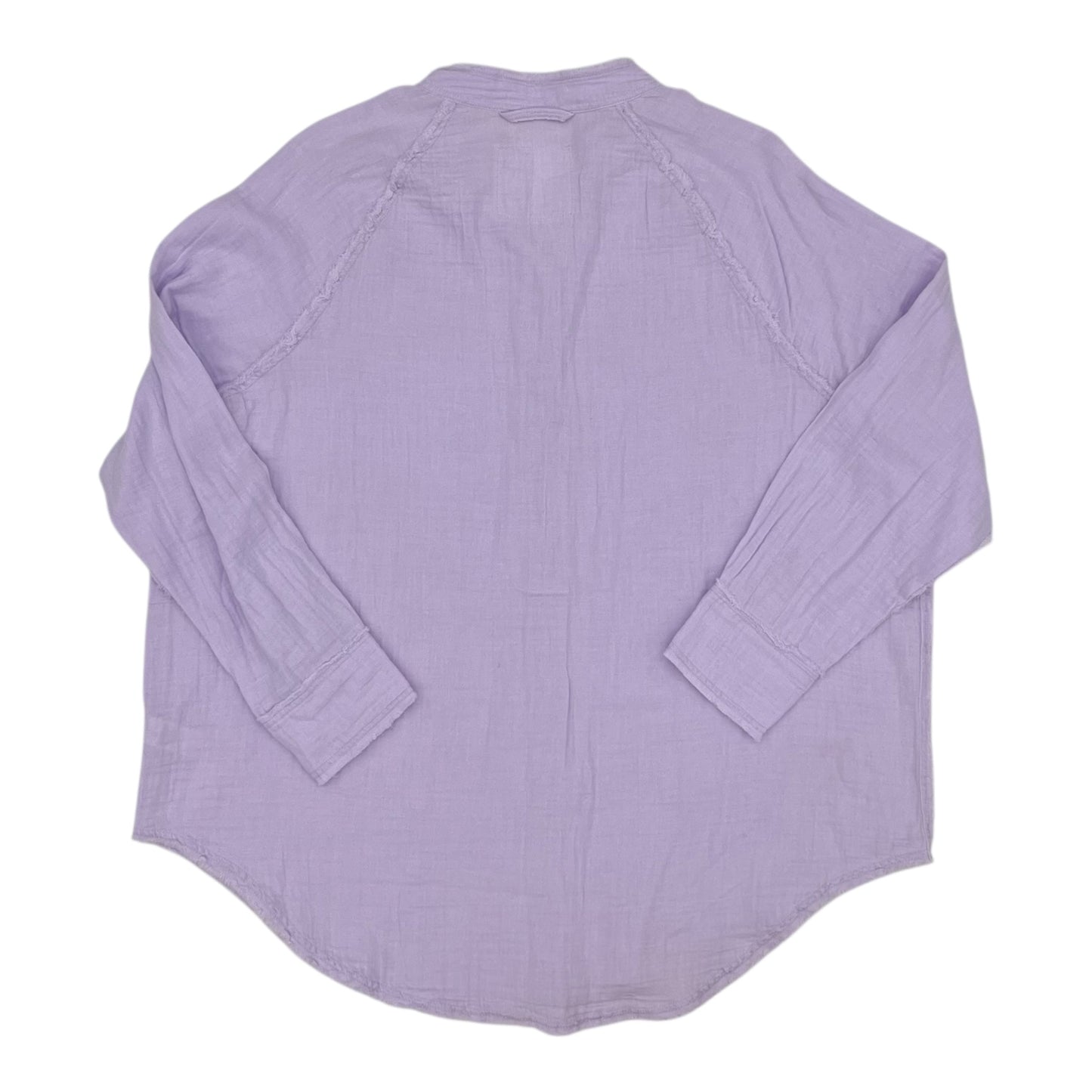 Blouse Ls By Aerie In Purple, Size:S