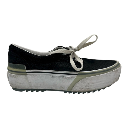 Shoes Sneakers By Vans In Black, Size:6.5