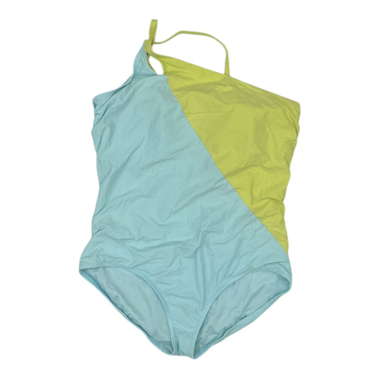 Swimsuit By Lands End In Blue & Green, Size:3X