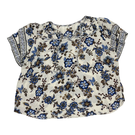 Blouse Ss By Maurices In White, Size:3X
