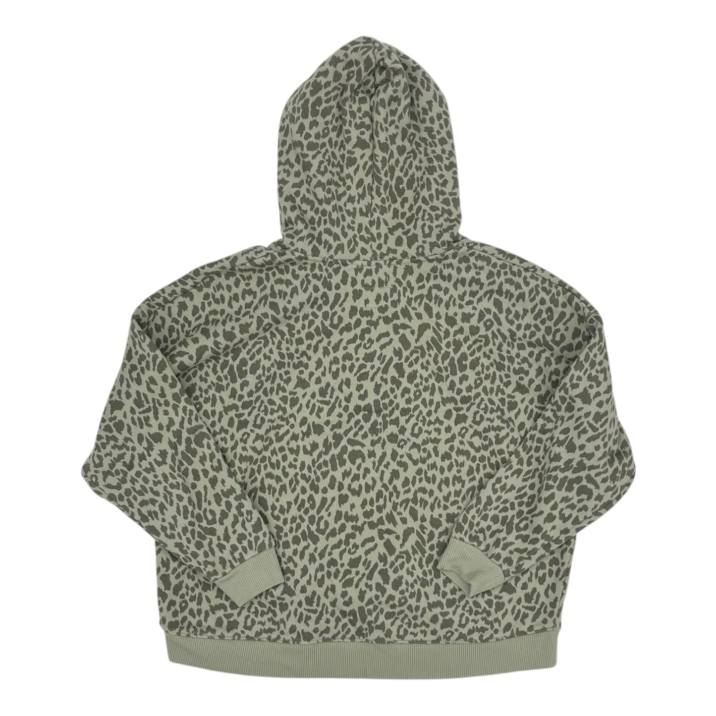 Sweatshirt Hoodie By American Eagle In Green, Size:Xs