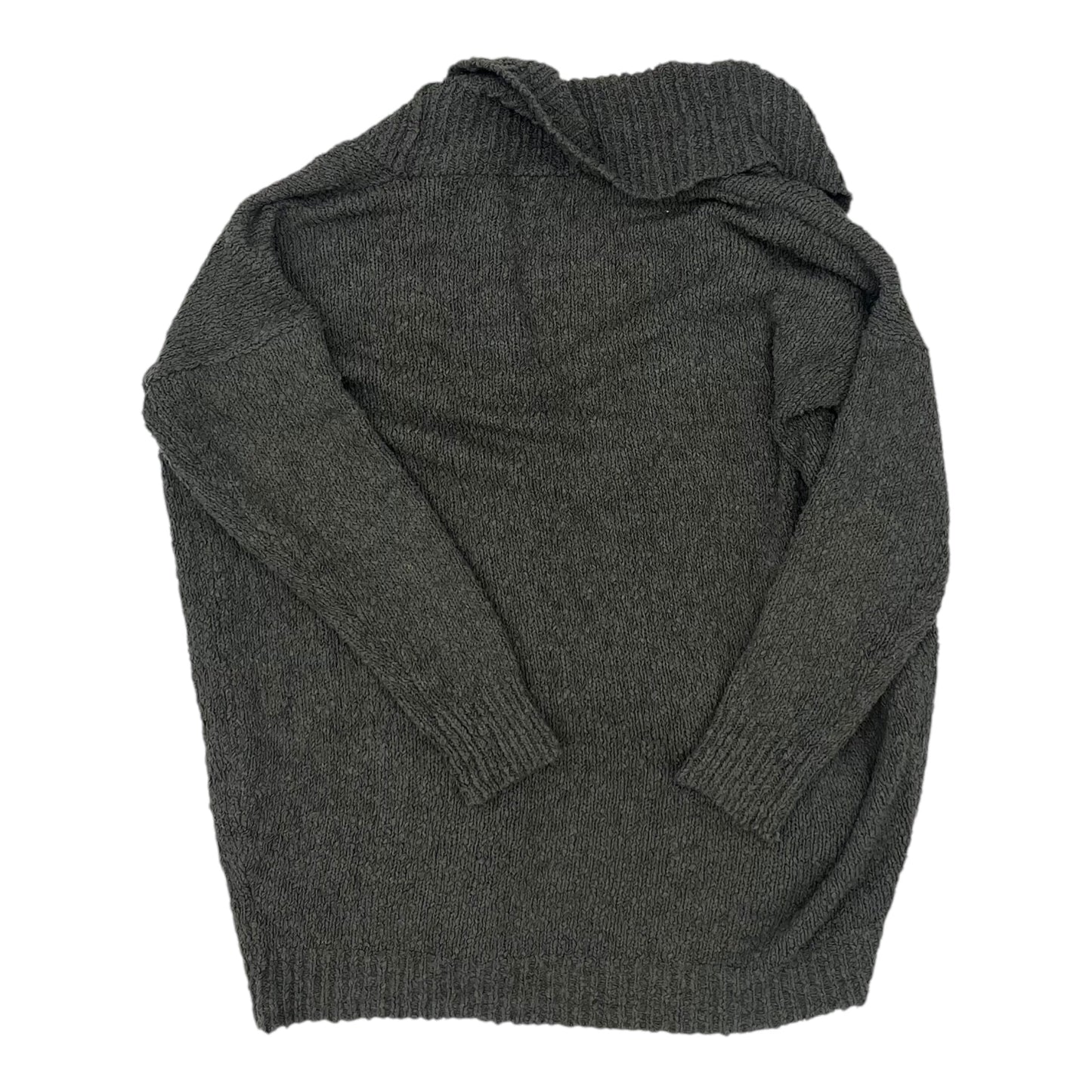 Sweater Cardigan By Very J In Green, Size:M