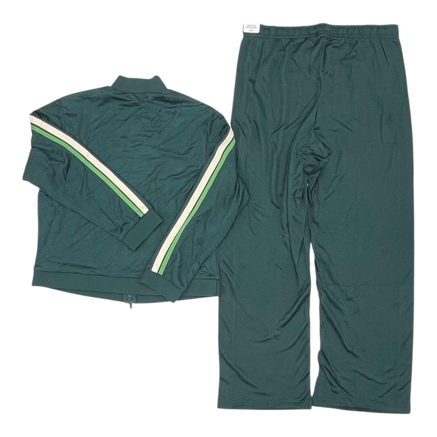 Athletic Pants 2Pc By Pink In Green, Size:Xl