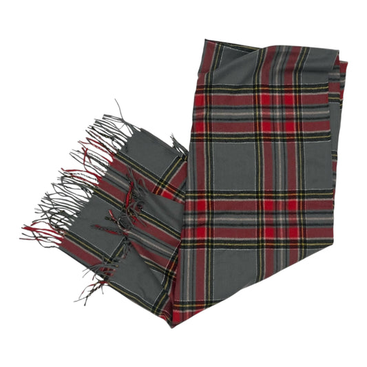Scarf Winter By  Cme In Grey & Red