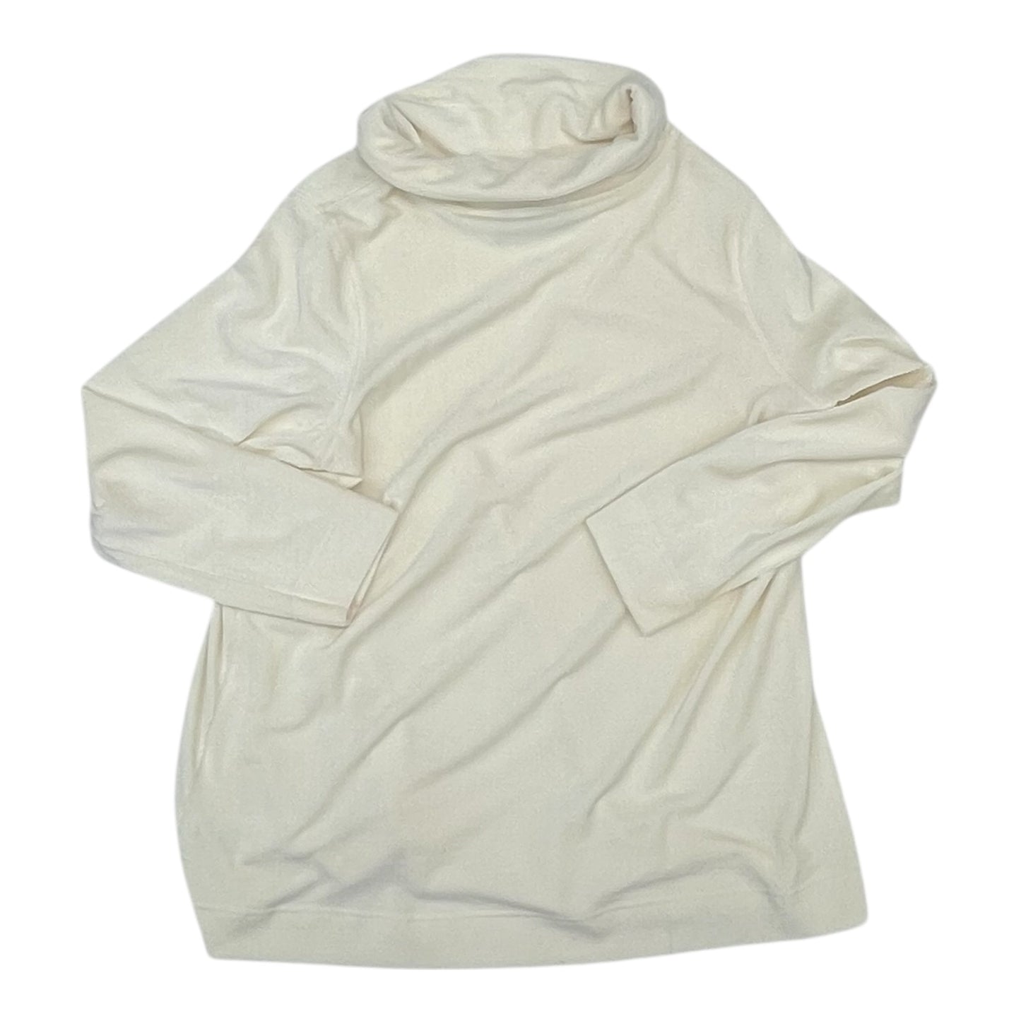 Top Ls By Susan Graver In Cream, Size:1X