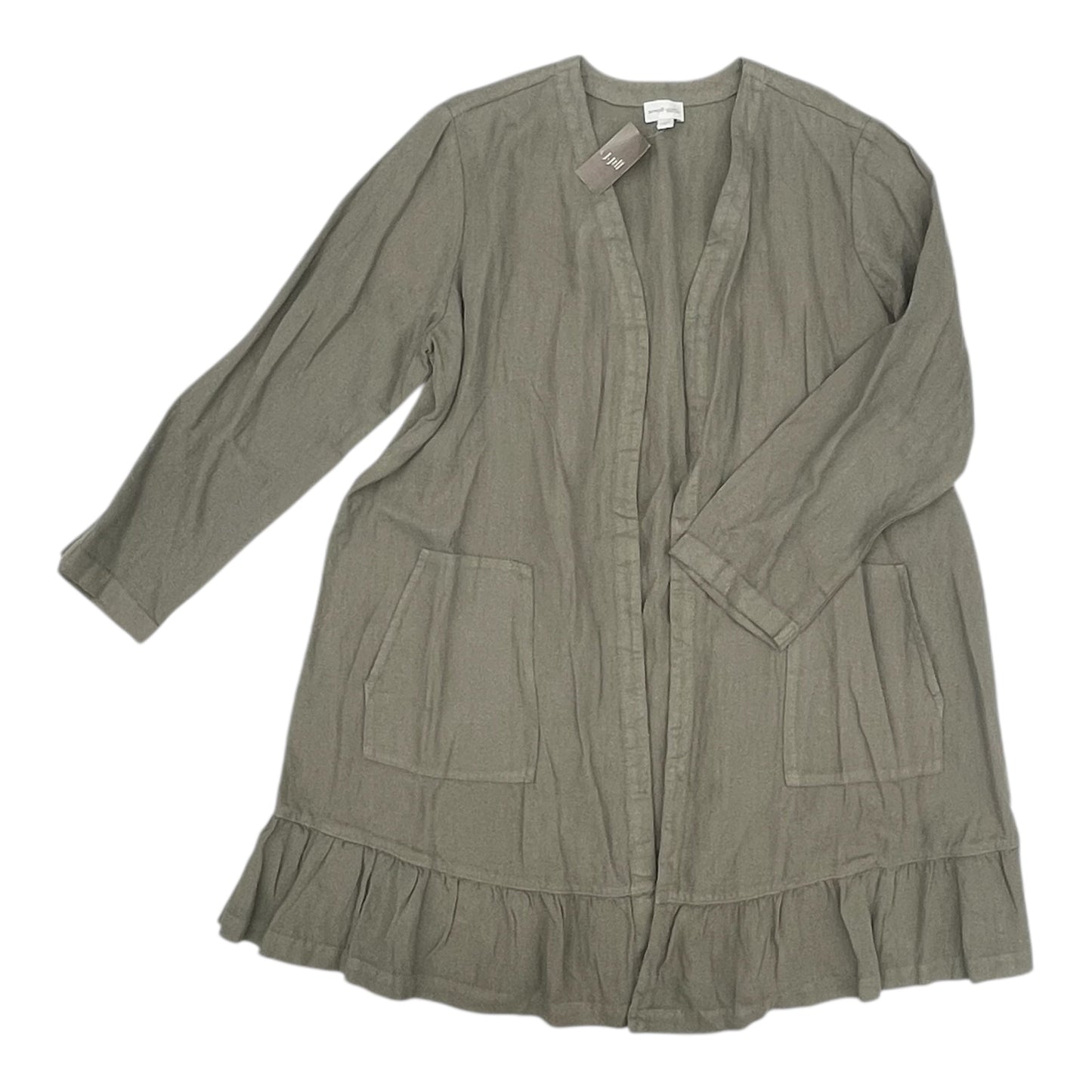 Jacket Other By J. Jill In Green, Size:Xl