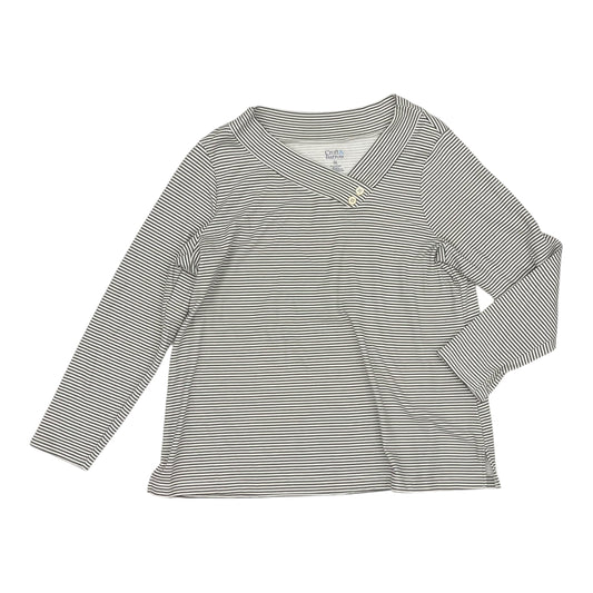 Top Ls By Croft And Barrow In Green, Size:Xxl