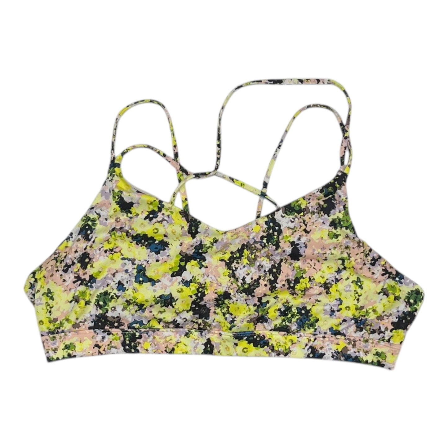 Athletic Bra By Old Navy In Floral Print, Size:Xxl