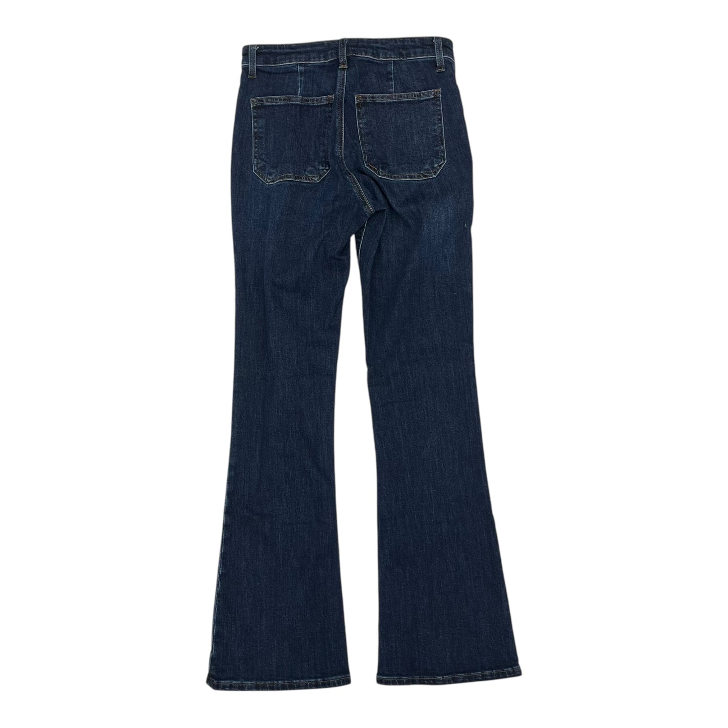 Jeans Flared By Kut In Blue Denim, Size:2