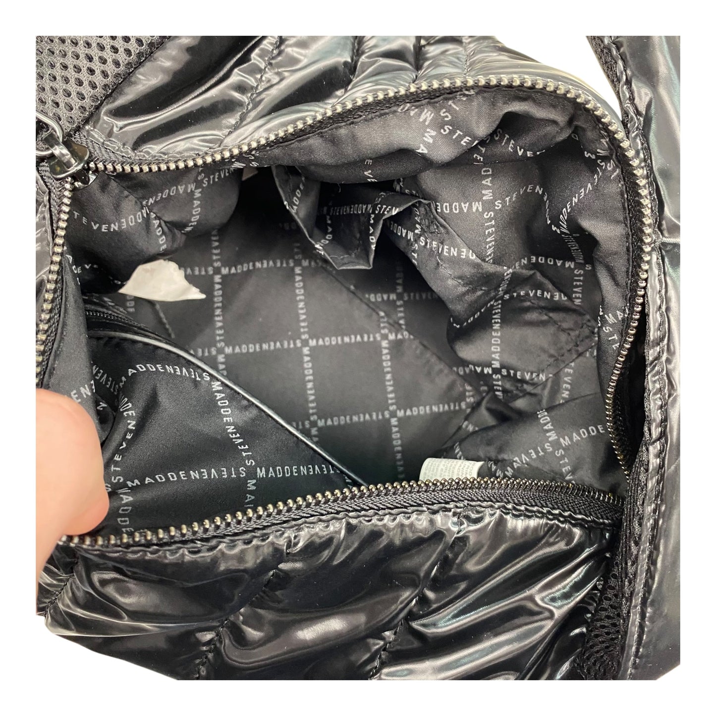 Handbag By Steve Madden In Black, Size:Medium
