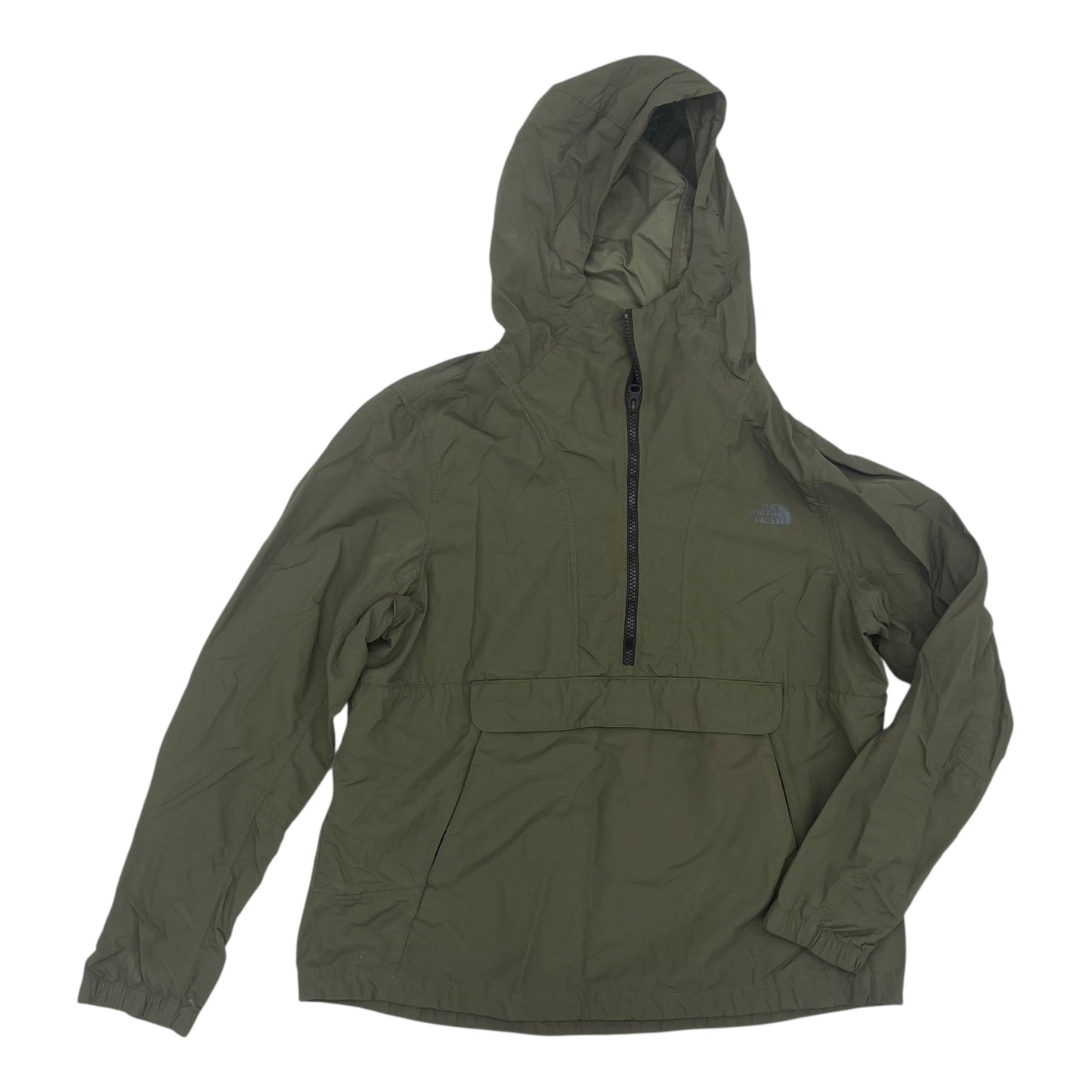 Jacket Windbreaker By The North Face In Green, Size:L
