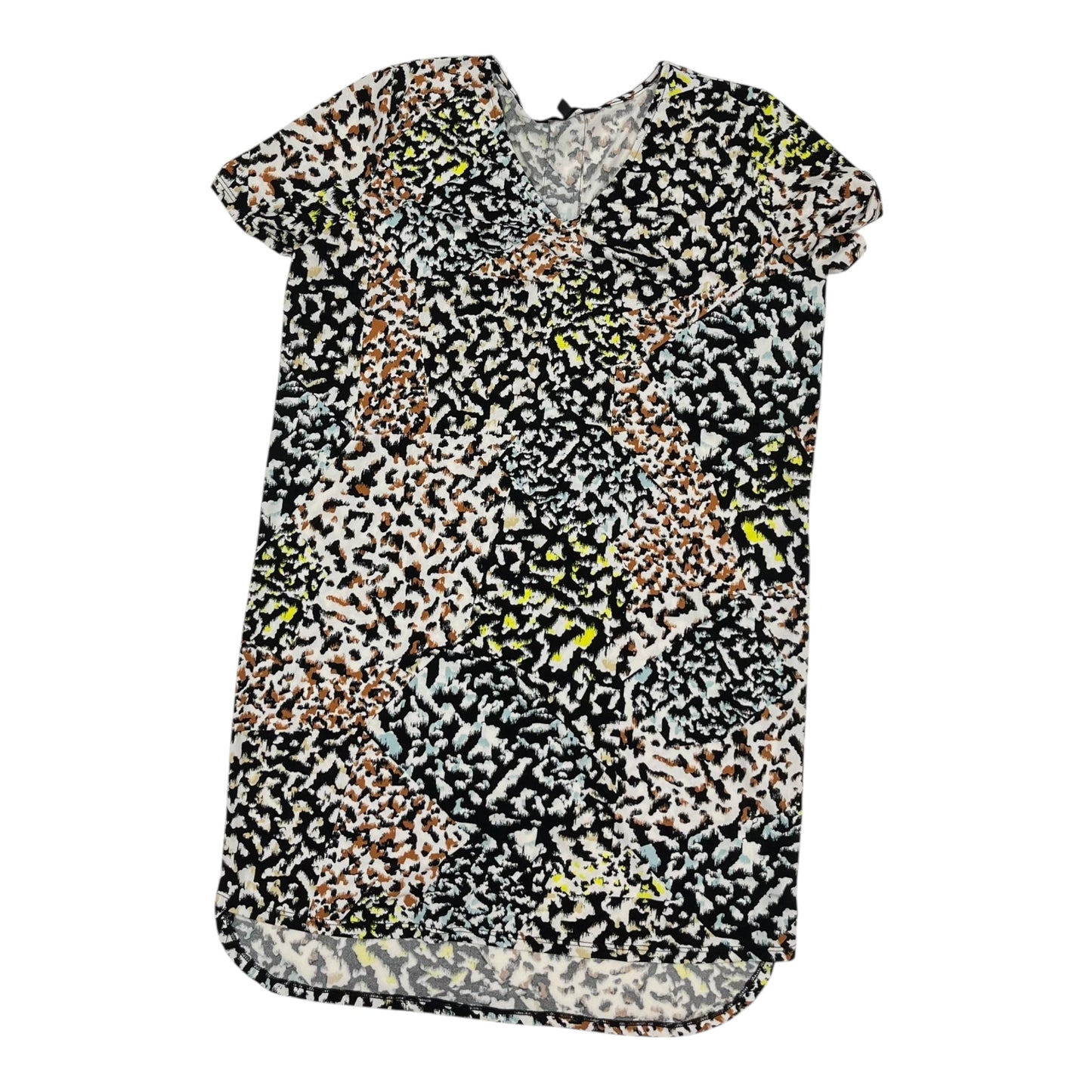 Dress Casual Short By Christian Siriano In Black & White, Size:L