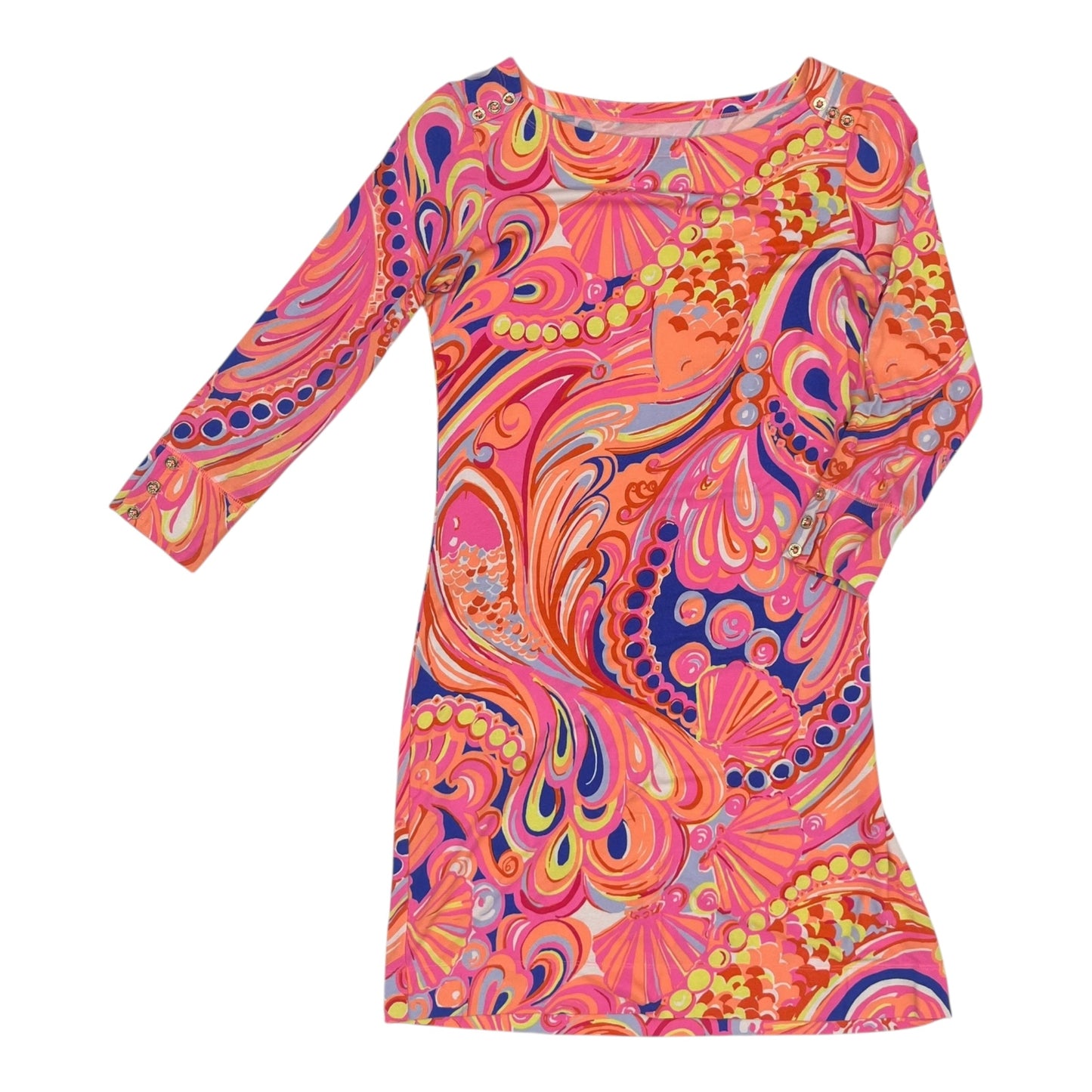 Dress Designer By Lilly Pulitzer In Orange, Size:S