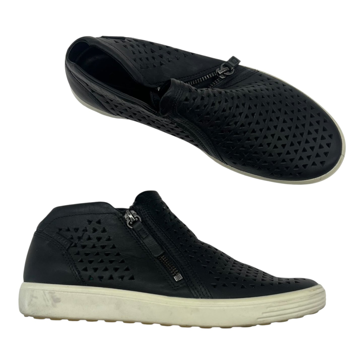 Shoes Flats By Ecco In Black, Size:8