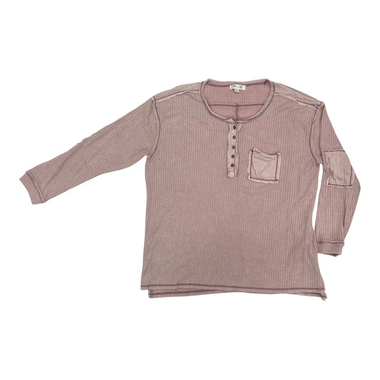Top Ls By She + Sky In Pink, Size:Xl