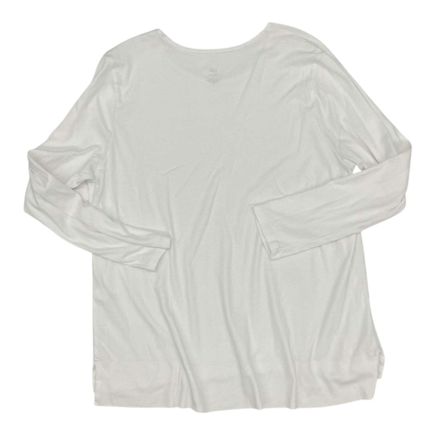 Top Ls Basic By J. Jill In White, Size:Xl