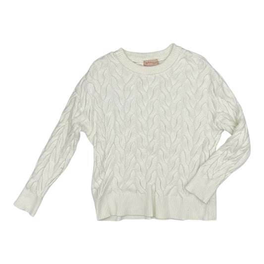 Sweater By Philosophy In White, Size:M