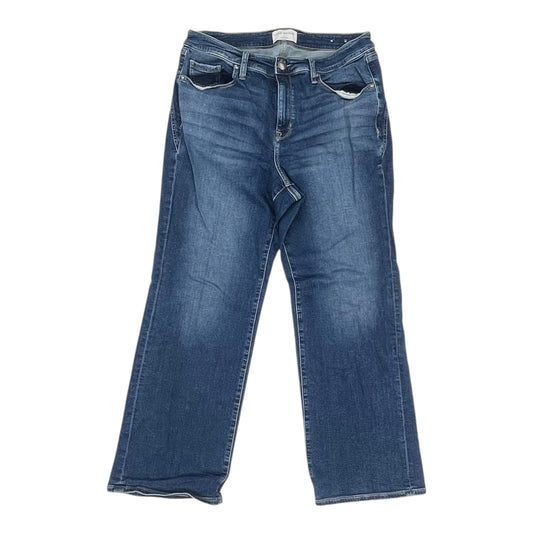 Jeans Flared By Lane Bryant In Blue Denim, Size:16