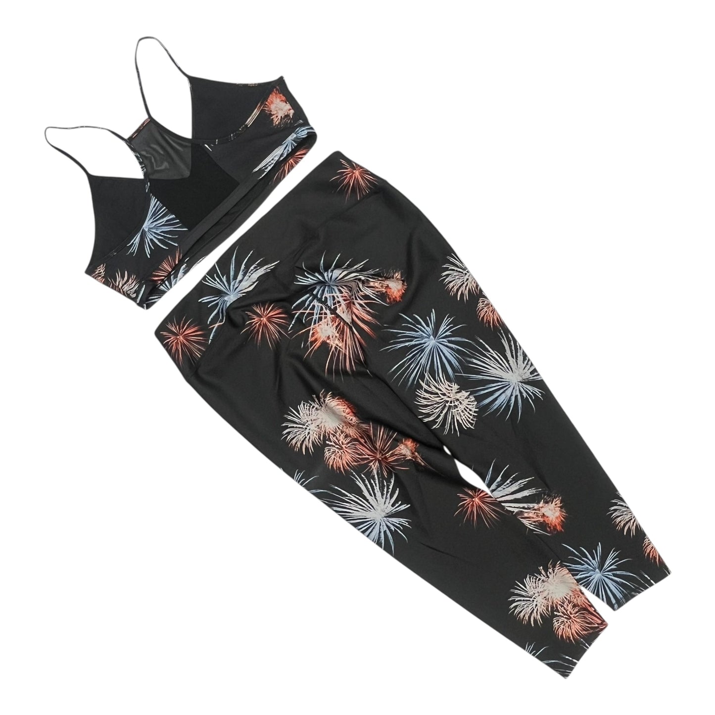 Athletic Pants 2Pc By Good American In Black, Size:3X