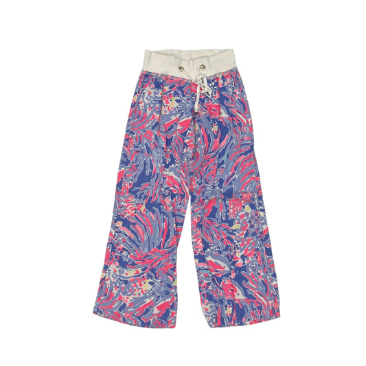 Pants Designer By Lilly Pulitzer In Pink & Purple, Size:Xxs