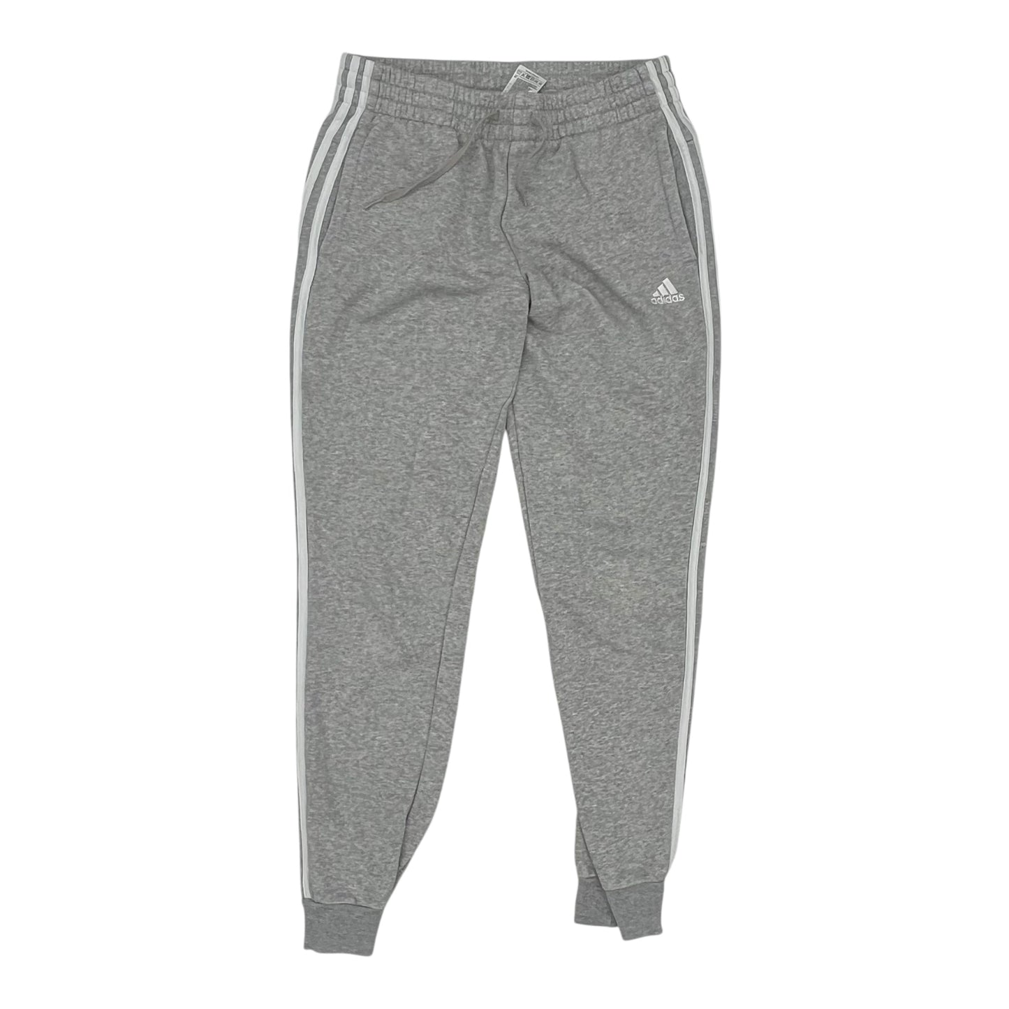 Athletic Pants By Adidas In Grey, Size:M