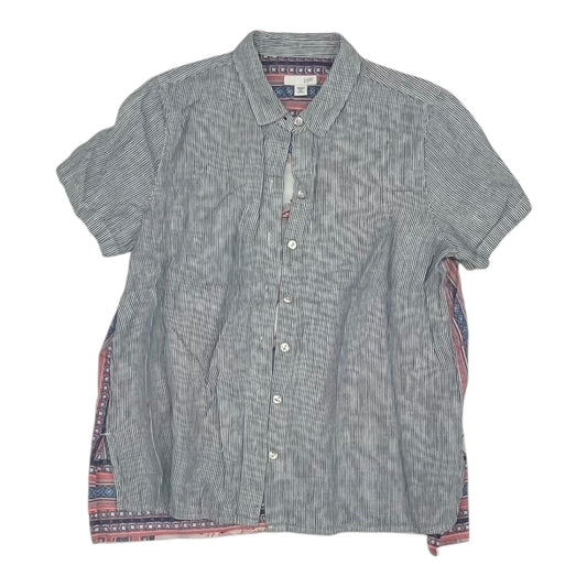 Top Ss By J. Jill In Blue & White, Size:Xsp