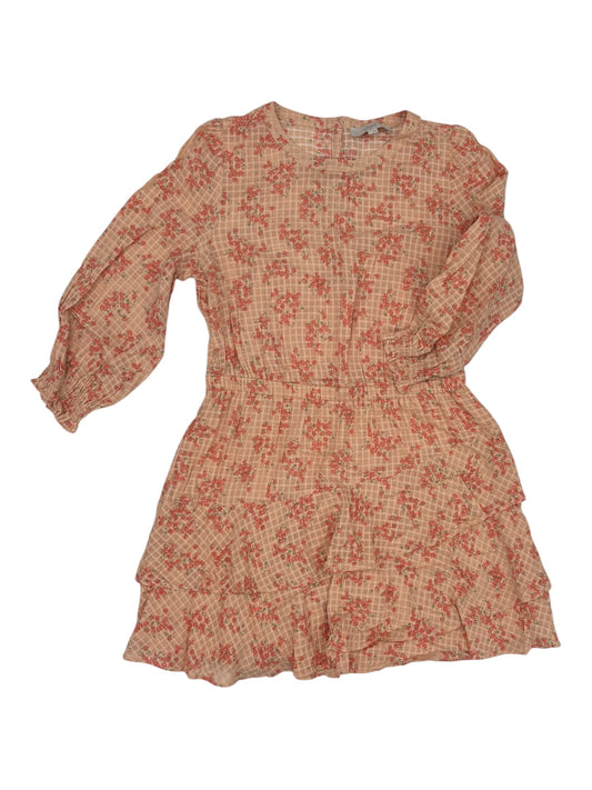 Dress Party Short By Loft In Floral Print, Size:L