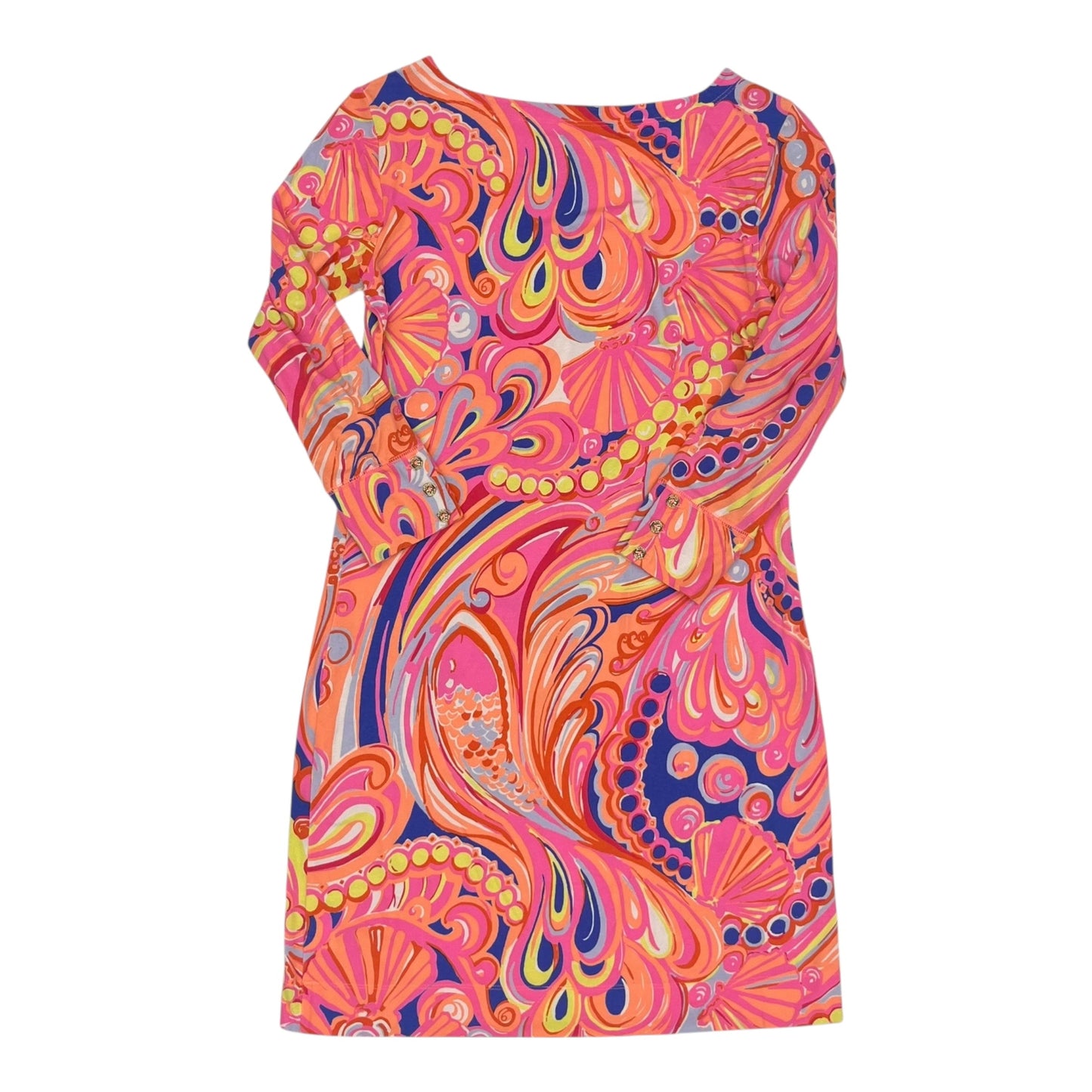 Dress Designer By Lilly Pulitzer In Orange, Size:S