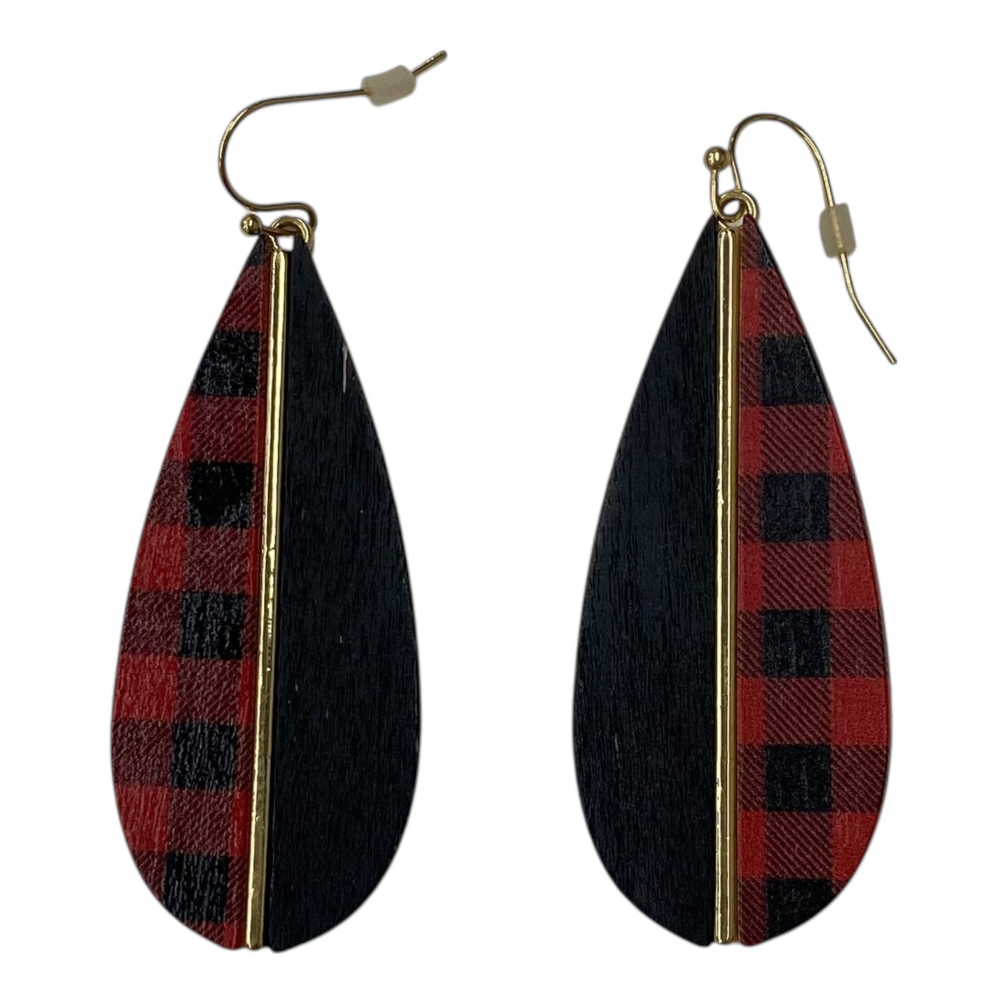 EARRINGS DANGLE/DROP by    CLOTHES MENTOR In BLACK & RED