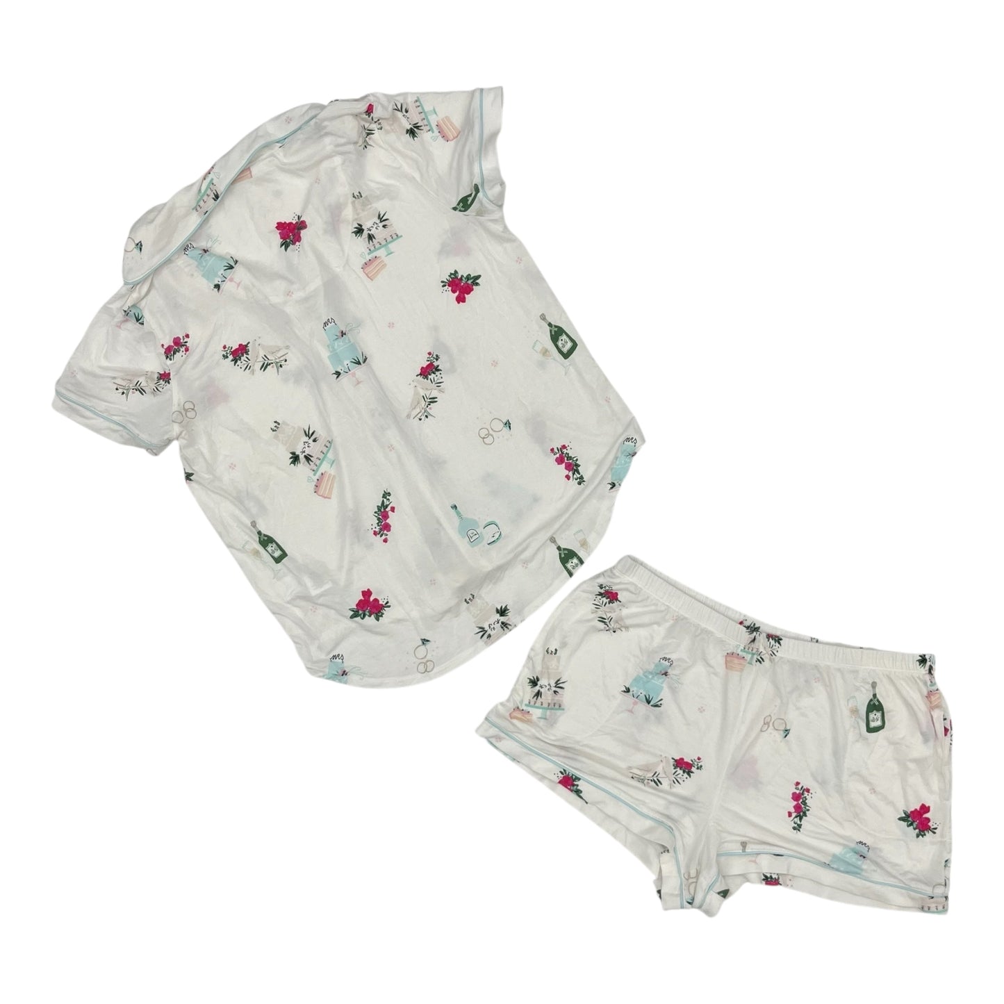 Pajamas Designer By Kate Spade In Cream, Size:L