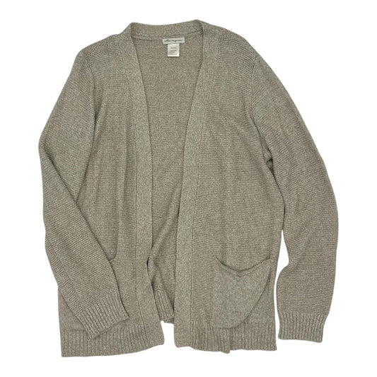 Sweater Cardigan By Clothes Mentor In Tan, Size:L