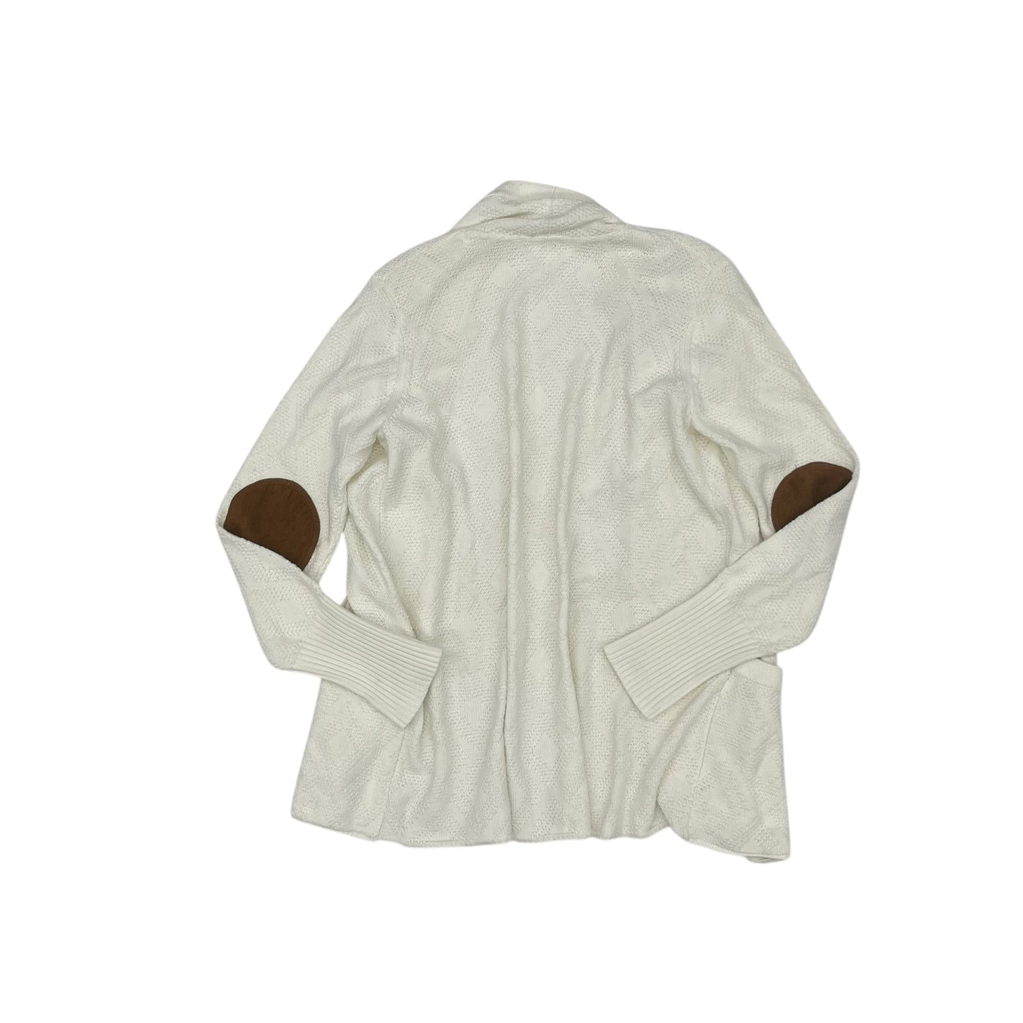 Sweater Cardigan By Market & Spruce In Cream, Size:L