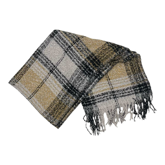 Scarf Winter By Steve Madden In Plaid Pattern